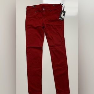 William Rast Pants Red Women Size‎ 30 New